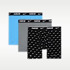 Nike Essential Men's Cotton Stretch Boxer Briefs (3-Pack)