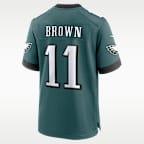 A.J. Brown Philadelphia Eagles Men's Nike NFL Game Jersey