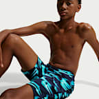 Nike Swim Breaker Big Kids' (Boys') 7" Boxer Volley Short