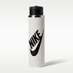 Flaska med sugrör i rostfritt stål Nike Recharge (700 ml)