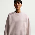 Nike Studio Fleece Medium Weight Women's Oversized Crew