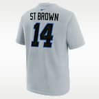 Amon-Ra St. Brown Detroit Lions Rivalries Collection Big Kids' Nike NFL T-Shirt