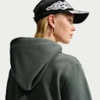 Sudadera con gorro de cierre completo para mujer Nike Studio Fleece Medium Weight