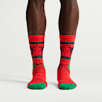 Nike Everyday Plus Cushioned Winter Wonderland Crew Socks (2 Pairs)