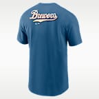 Milwaukee Brewers City Connect 2-Hit Men's Nike MLB T-Shirt