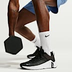 Calcetas de entrenamiento (3 pares) Nike Everyday Cushioned