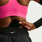 Nike Flow After Dark Tour Women's Mid-Rise Brief-Lined Running Shorts