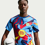 FC Barcelona Academy Pro Fourth Nike Dri-FIT Pre-Match-Fußballoberteil (Herren)