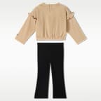 Nike Baby (12-24M) Ruffle Crew and Flared Leggings Set