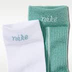 Nike Everyday Plus Women's Lightweight Crew Socks (2-Pair)