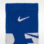 Calcetines largos con amortiguación para niños Nike Everyday (6 pares)