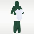 Nike Baby 3-Piece Bodysuit and Pants Set