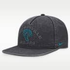 Gorra ajustable Nike de la NFL para hombre Jacksonville Jaguars Primetime Pro