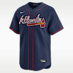 Jersey Nike Dri-FIT ADV de la MLB Limited para hombre Matt Olson Atlanta Braves