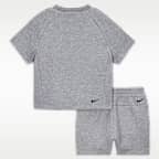Nike Baby Tech Fleece T-Shirt and Shorts Set