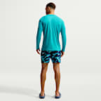 Playera de manga larga Dri-FIT UV para hombre Nike Swim Hydroguard Essential