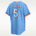 Corey Seager Texas Rangers Men's Nike MLB Replica Jersey