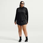Nike Swift Women's Dri-FIT Mid-Rise 2-in-1 Running Shorts (Plus Size)
