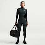 Leggings de cintura alta sin costura delantera de largo completo para mujer Nike Universa
