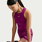 Nike One Fitted Women's Dri-FIT Cropped Tank Top