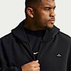 Sudadera con gorro de básquetbol con cierre completo Therma-FIT para hombre Nike Standard Issue