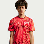 Turquía 2026 Pre-Match Camiseta de fútbol de manga corta para antes del partido Nike Dri-FIT - Hombre