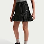 Nike Sportswear Big Kids' (Girls') Denim Pleated Skirt