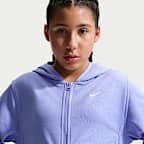 Nike Pro Fleece Older Kids' (Girls') Dri-FIT Full-Zip Hoodie