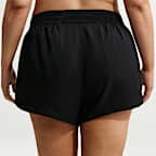 Shorts Dri-FIT de tiro medio de 8 cm con forro de ropa interior para mujer Nike One