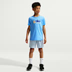 Playera de béisbol para niños talla grande Nike