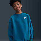 Nike Sportswear Club Fleece Big Kids' Oversized Sweatshirt