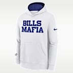 Buffalo Bills Rivalry Club Big Kids' Nike NFL Pullover Hoodie