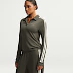 NikeSKIMS Stretch Knit Polo de manga larga - Mujer