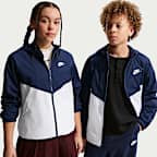 Nike Sportswear Windrunner Repel-Jacke mit Kapuze für ältere Kinder