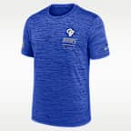 Los Angeles Rams Sideline Team Issue Velocity Men's Nike Dri-FIT NFL T-Shirt