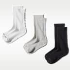 NikeSKIMS Dri-FIT Women's Dri-FIT Crew Socks (3 Pairs)