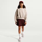 Nike Sportswear Club Fleece Sudadera de cuello redondo y ajuste amplio - Niña