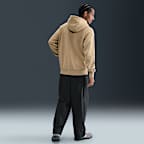 Sudadera con gorro de tejido Fleece prelavada para hombre Nike Sportswear Club