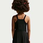 Vestido Dri-FIT para niñas talla pequeña Nike Bold Play