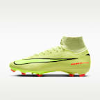 Chaussure de foot montante à crampons FG Nike Mercurial Superfly 10 Pro