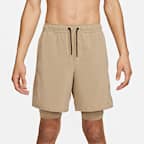 Shorts versátiles Dri-FIT de 18 cm 2 en 1 para hombre Nike Unlimited