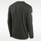 New York Jets Rivalries Collection Sideline Legend Men's Nike Dri-FIT NFL Long-Sleeve T-Shirt
