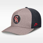 Gorra Nike de la MLB ajustable con estructura A-Frame para hombre Los Angeles Angels Cooperstown Rise