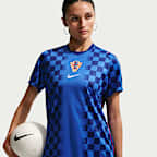 Fotbollströja Nike Dri-FIT Replica Kroatien 2026 Stadium Away för kvinnor