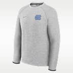 North Carolina Tech Fleece Men's Nike Brand College Pullover Crew