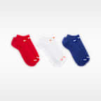 Nike Everyday Plus Cushion Training No-Show Socks (3 Pairs)