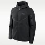 Iowa Tech Fleece Men's Nike College Full-Zip Hooded Jacket