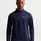 Ανδρική μπλούζα για τρέξιμο Nike Miler Dri-FIT με φερμουάρ στο 1/2 του μήκους