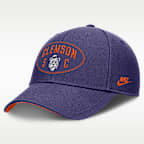 Clemson Legacy Letter & Location Rise Men's Nike Dri-FIT College A-Frame Adjustable Hat
