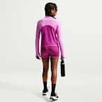 Nike Pro Big Kids' (Girls') Dri-FIT Half-Zip Long Sleeve